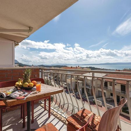 Nice Apartment In Makarska With House Sea View Kültér fotó